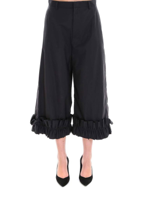 Moncler X Noir Kei Ninomiya Wide Leg Trousers