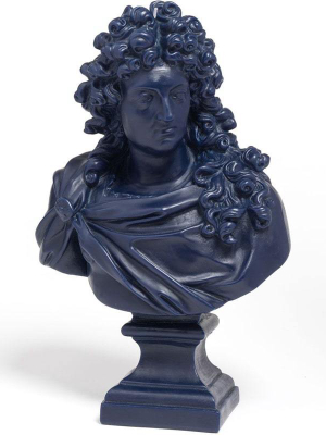 Louis Xiv Bust - Navy Blue