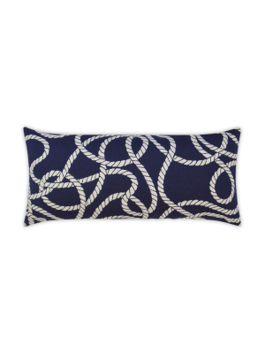 D.v. Kap Maritime Lumbar Outdoor Pillow