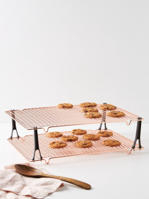 Copper-plated Stackable Cooling Rack