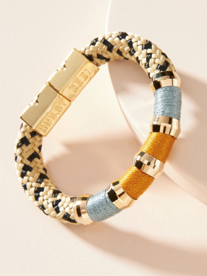 Carolina Colorblock Cord Bracelet