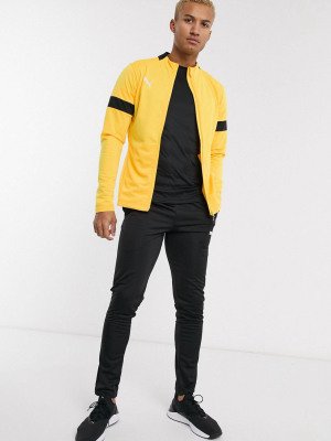 Puma Soccer Tracksuit In Yellow