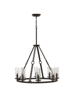 Dakota Chandelier Oil Rubbed Bronze