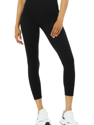 Alosoft High-waist 7/8 Highlight Legging - Black