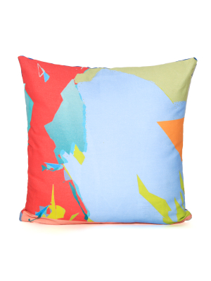 Outdoor Beach Futures Throw Pillow