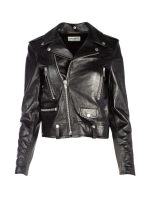 Saint Laurent Classic Leather Biker Jacket