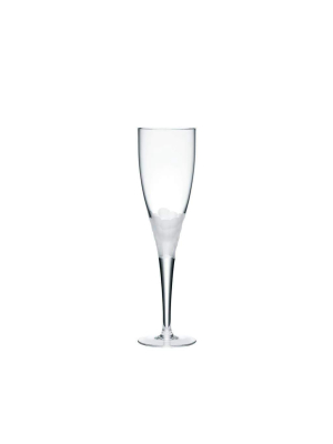 Kim Seybert Paillette White Wine Glass In Frost - Set Of 4