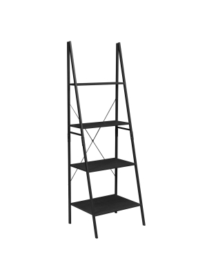 72" Nomad Ladder Bookcase - Niche