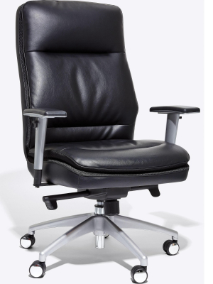 Beautyrest Platinum Abbot Faux Leather Task Chair Black (49608) 2829385