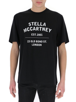 Stella Mccartney Logo Printed T-shirt