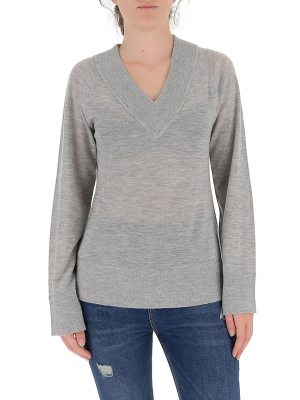 Theory V-neck Sweater