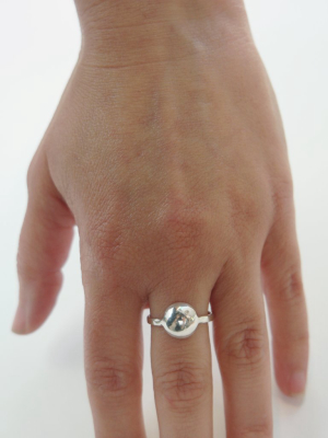 Dome Ring, Sterling Silver
