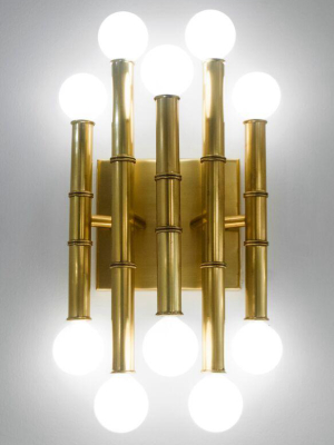 Meurice Five Arm Sconce Antique Brass