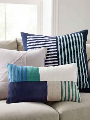 Lines & Blocks Pillow Cover Set