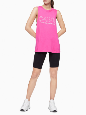 Performance Mini Logo Tank Top