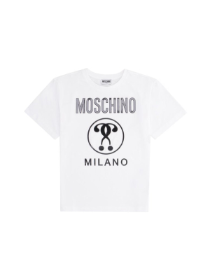 Moschino Kids Logo Print T-shirt