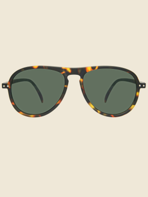 The Aviator #i - Tortoise/black Lens