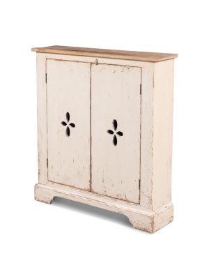 Pierced Doors Wall Commode