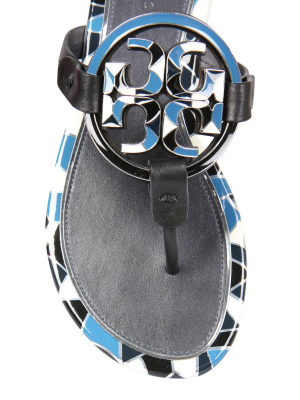 Tory Burch Miller Logo Sandals