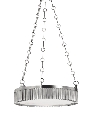 Hudson Valley Lighting Lynden 4-bulb Pendant - Polished Nickel