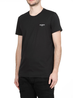 Balmain Mini Flocked Logo T-shirt