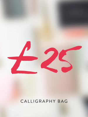 £25 - Calligraphy Lucky Bag