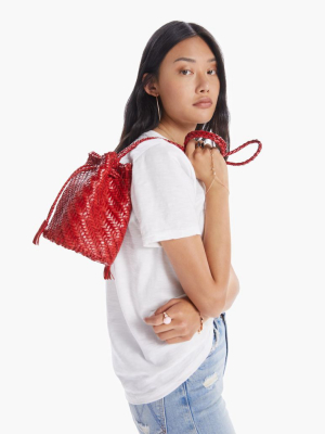 Basket Case Ziro Bucket Bag - Red