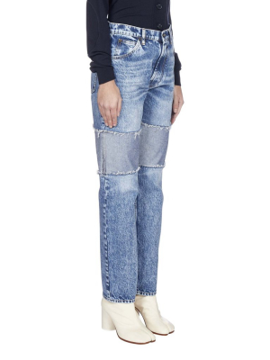 Maison Margiela Spliced Panelled Jeans