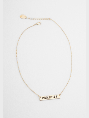 Feminist Forever Pendant Necklace