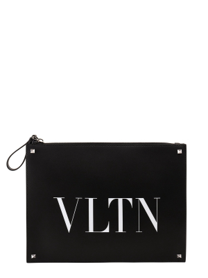 Valentino Garavani Vltn Printed Clutch Bag