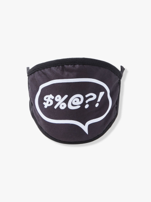 Speech Bubble Face Mask