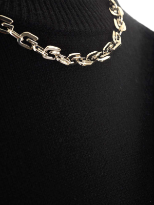 Givenchy Chain Collar Knit Sweater