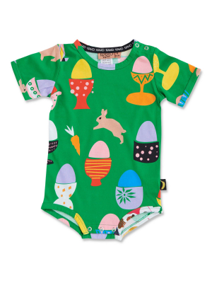 Hippity Hop Organic Ss Romper