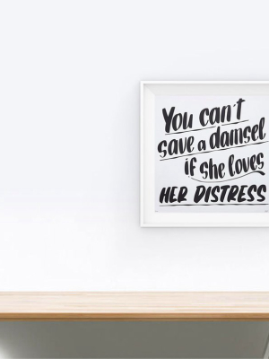 Damsel & Distress Print