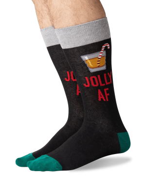 Men's Jolly Af Crew Socks