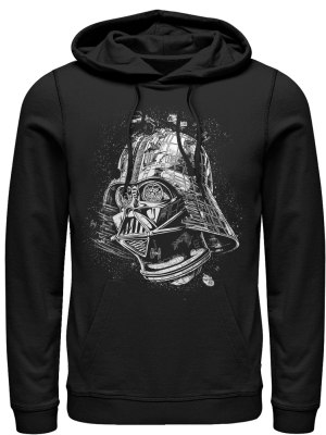 Men's Star Wars Darth Vader Death Star Pull Over Hoodie