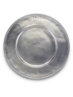 Luisa Charger - Solid Pewter