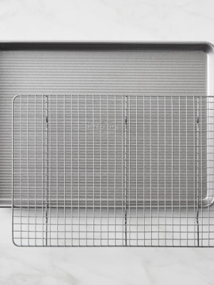 Usa Pan Nonstick Half Sheet With Baking Rack