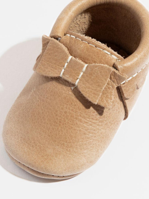 Weathered Brown Bow Mocc Mini Sole Ii