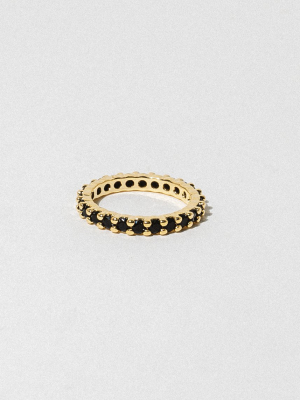 Odessa Black Stone Ring