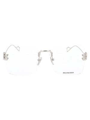 Balenciaga Eyewear Bb Rimless Glasses