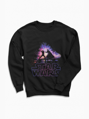 Star Wars Luke And Vader Crew Neck Sweatshirt