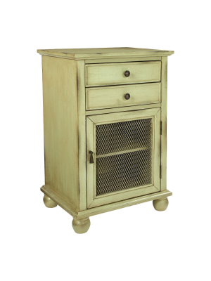 Alton Storage Cabinet Antique Celadon - Osp Home Furnishings