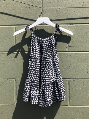 Kids Esca Dress In Dot Dot Dot