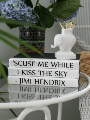 Blu Books - Quotations Series: Jimi Hendrix / "...kiss The Sky"