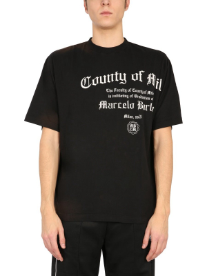 Marcelo Burlon County Of Milan County Degree T-shirt