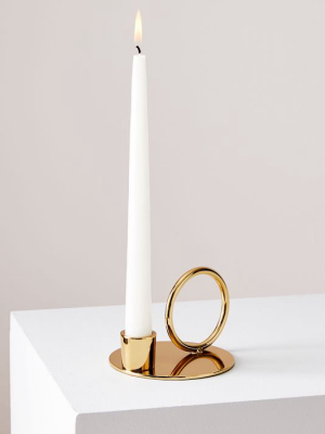 Foundations Brass Candleholder