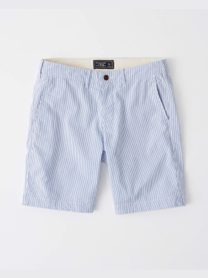 Plainfront Shorts