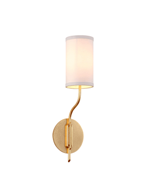 Juniper 1lt Wall Sconce Gold Leaf