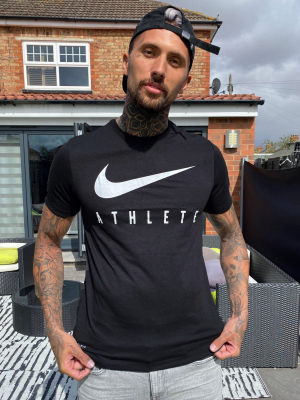 Nike Training Athlete T-shirt In Black